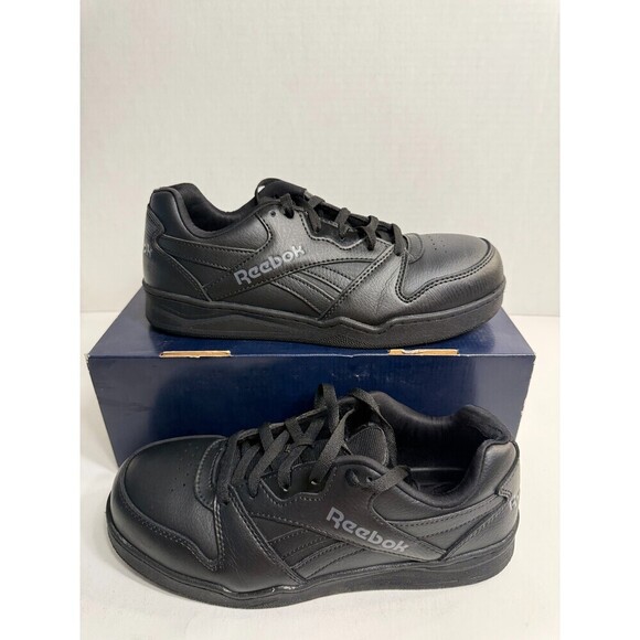 .10159 Reebok Black, Low Cut Work Boots-US 9.5 Womens - Picture 1 of 5